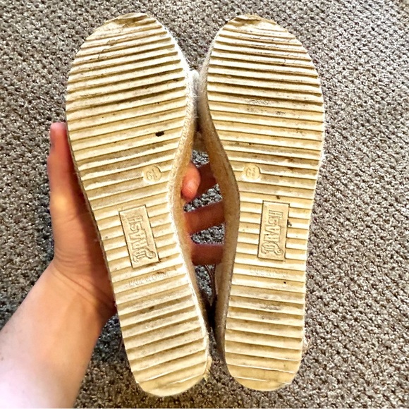 Brash espadrilles platform wedge heels size 6.5 - Picture 4 of 7